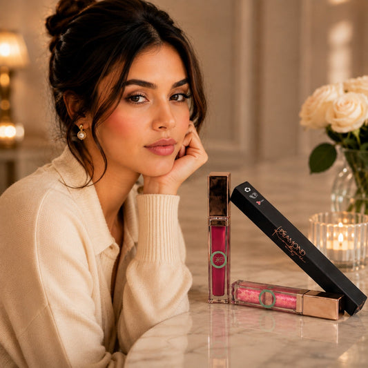 Old money makeup look with natural skin, neutral tones, soft glam and timeless elegance
