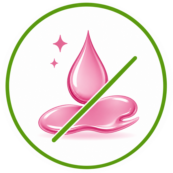 Soft, glossy finish with a natural tint