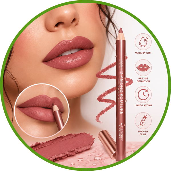 Waterproof lip liner for long-lasting definition